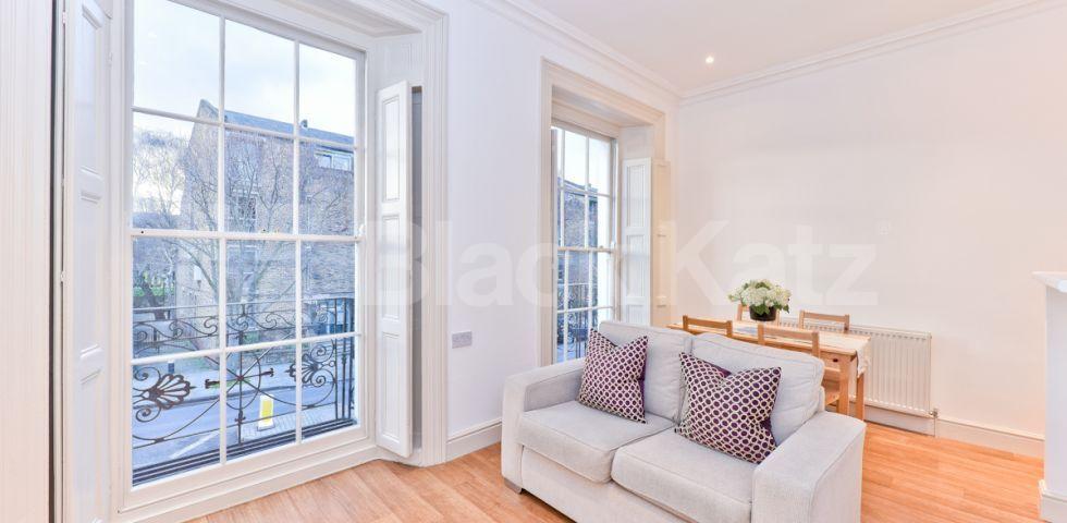 			STUNNING 1 BEDROOM PERIOD CONVERSION IN ISLINGTON, 1 Bedroom, 1 bath, 1 reception Flat			 Liverpool Road, ISLINGTON-BARNSBURY-HIGHBURY